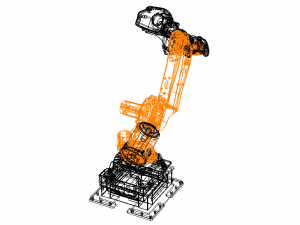 ABB IRB 6640 Robot 3D Model