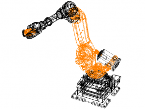 ABB IRB 6640 Robot 3D Model