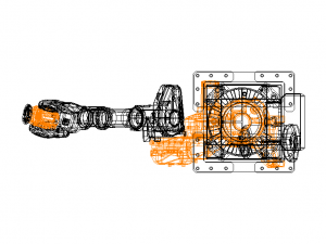 ABB IRB 6640 Robot 3D Model