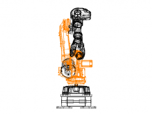 ABB IRB 6640 Robot 3D Model