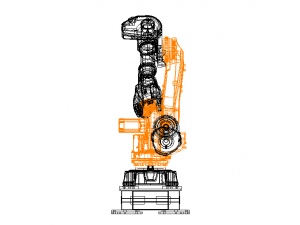 ABB IRB 6640 Robot 3D Model