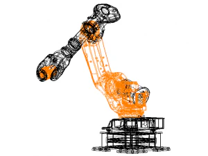 ABB IRB 6640 Robot 3D Model