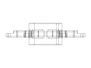 20 mm Kart Sprocket Support 3D Модель