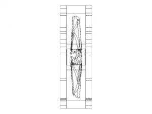 65X65 mm Power Supply Fan 3D Model