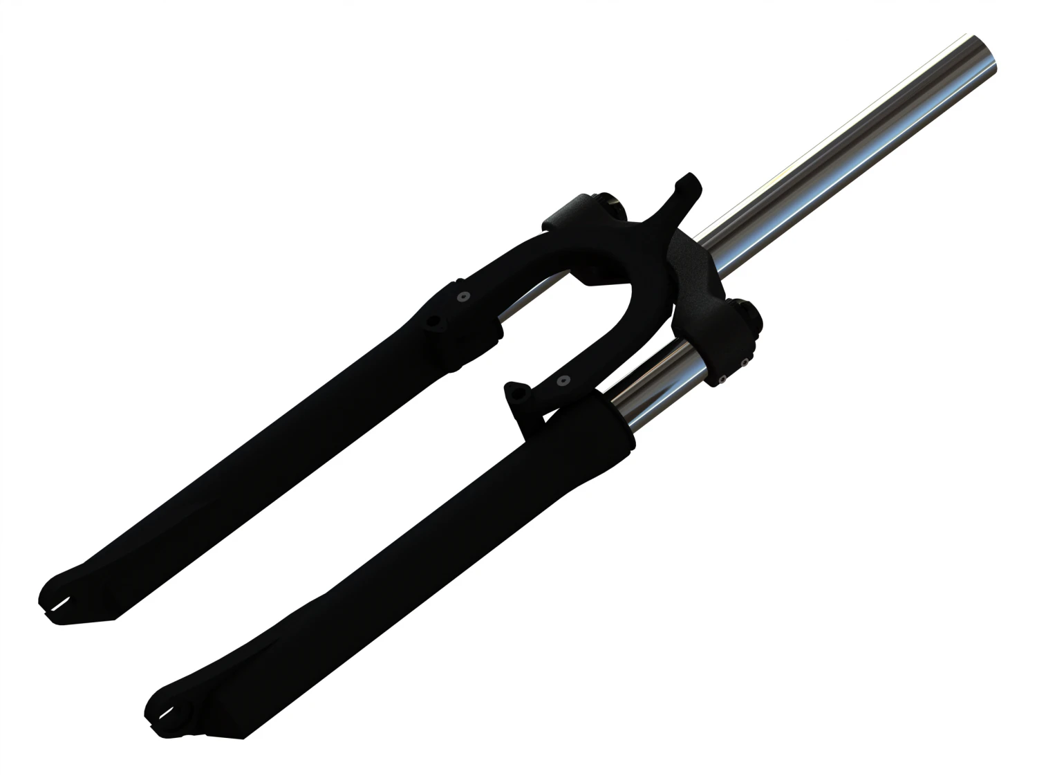Front Suspension Fork for Bike 20 inch 3D Model .c4d .max .obj .3ds .fbx .stl .blend