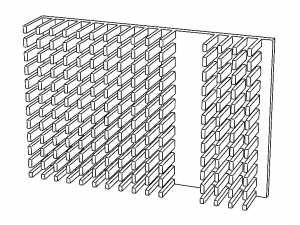 Graphics Card Cooling Heatsink 3D Model