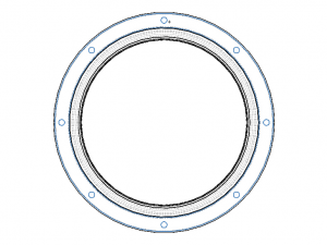 Steel Pipe Expansion Joint 3D-Modell