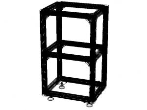 Aluminium Profile Framework WL45 Modelo 3D