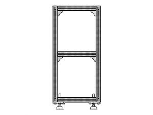 Aluminium Profile Framework WL45 Modelo 3D