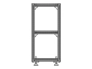 Aluminium Profile Framework WL45 3D Model