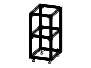Aluminium Profile Framework WL45 Modelo 3D