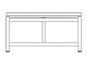 Cast Iron Welding Table 3Dモデル