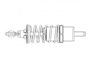 RC Shock Absorber Front 3Dモデル