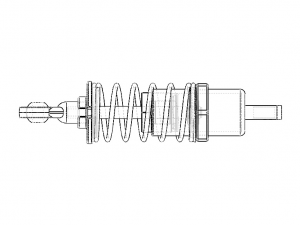 RC Shock Absorber Front 3Dモデル