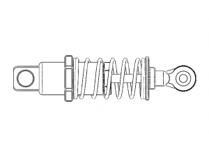 RC Shock Absorber Front 3Dモデル