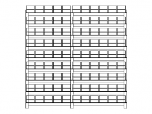 Material Tool Box W Iron Shelf 3D Модель