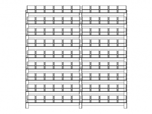 Material Tool Box W Iron Shelf 3D Модель