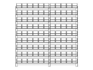 Material Tool Box W Iron Shelf 3D Model