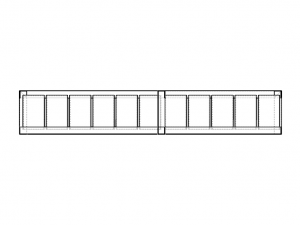 Material Tool Box W Iron Shelf 3D Модель