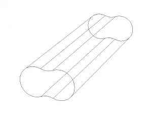 Extruded Aluminium Profile Enclosures Set for Auto Parts 3D Model