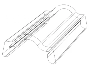 Extruded Aluminium Profile Enclosures Set for Auto Parts 3D Model