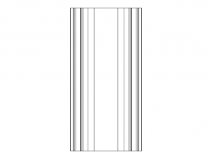 Extruded Aluminium Profile Enclosures Set for Auto Parts 3D Модель
