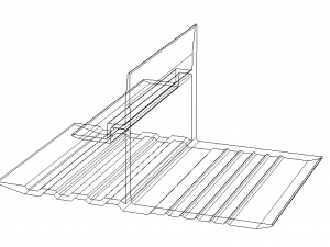 Extruded Aluminium Profile Enclosures Set for Auto Parts 3D Модель