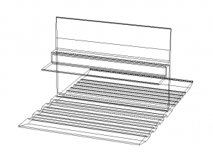Extruded Aluminium Profile Enclosures Set for Auto Parts 3D Модель