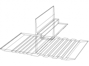 Extruded Aluminium Profile Enclosures Set for Auto Parts 3D Модель