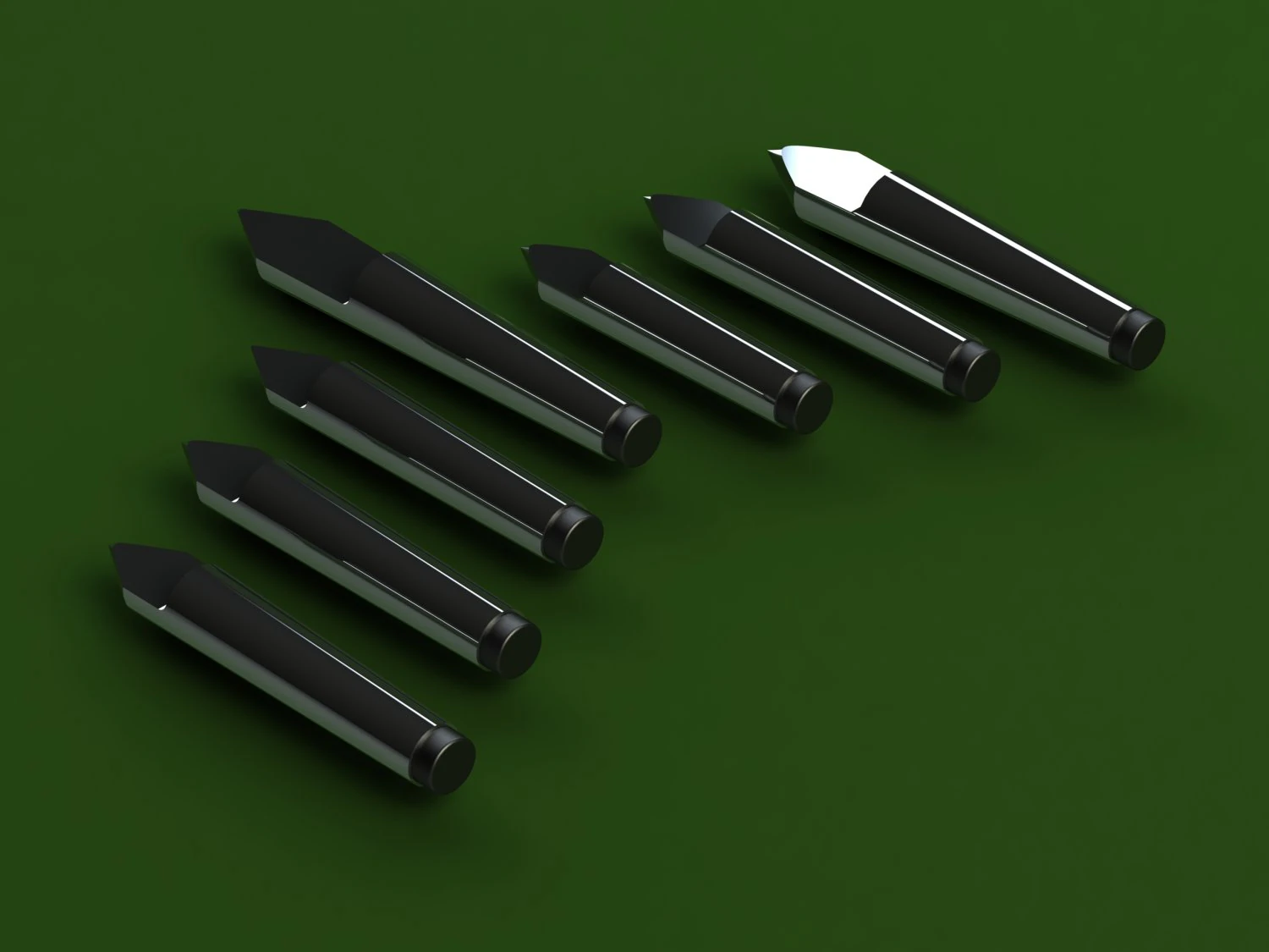 Halbtotzentrum MT3 4 Drehmaschinenzentrum-Set 3D Modell .c4d .max .obj .3ds .fbx .stl .blend 