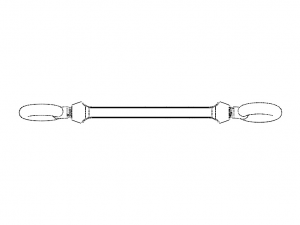 Cast Eye and Eye Turnbuckle THD10 Modèle 3D