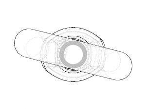 Cast Eye and Eye Turnbuckle THD10 Modèle 3D