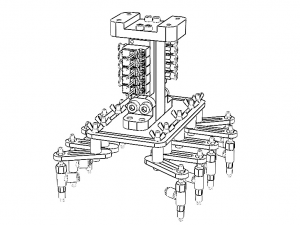 Mech W Vacuum Grippers 3D-Modell