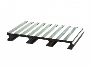 Aluminum Extruded Trailer Flooring 3D Model