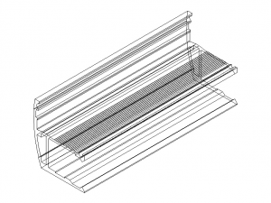 Extruded Aluminium Profile Enclosures Set for e-Compon Model 3D