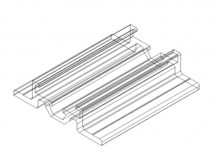 Extruded Aluminium Profile Enclosures Set for e-Compon Model 3D