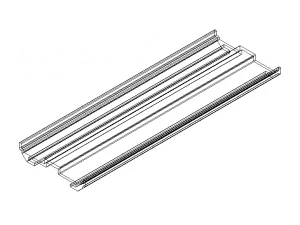 Extruded Aluminium Profile Enclosures Set for e-Compon 3D Model