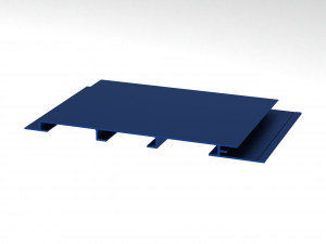 Aluminum Extruded Truck Interlocking Deck 3Dモデル