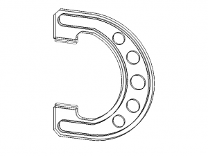 Limit Snap Gauge Set for Measuring Range 3 to 188 mm Modèle 3D