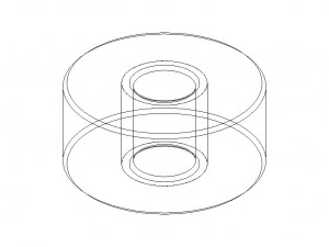 Cylindrical Ring Gages Set for Measuring Range 8 to 175 mm 3D Model