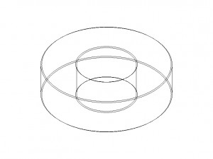 Cylindrical Ring Gages Set for Measuring Range 8 to 175 mm Model 3D
