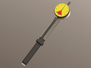 Digital Depth Gauge Special Custom Version 3D Model
