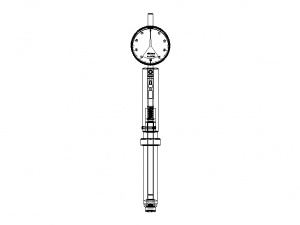 Digital Depth Gauge Special Custom Version 3D Model