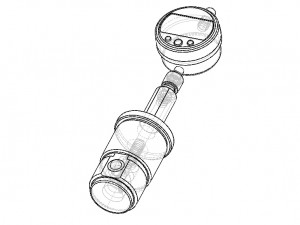 MECHANICAL BORE GAUGE FOR INTERNAL DIAMETERS Modèle 3D