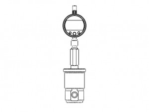 MECHANICAL BORE GAUGE FOR INTERNAL DIAMETERS Modèle 3D