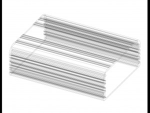 Aluminum Extruded Instrument Case Modelo 3D