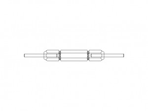 Reversible Type Plug Gauge Set for Measuring Range Up to 22 mm 3D Model