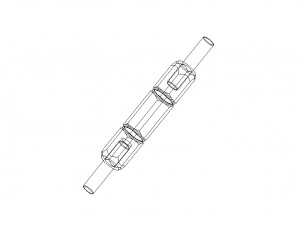 Reversible Type Plug Gauge Set for Measuring Range Up to 22 mm 3D Model
