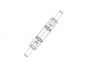 Reversible Type Plug Gauge Set for Measuring Range Up to 22 mm 3D Model