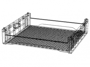 Bakery Storage Tray 3D Model